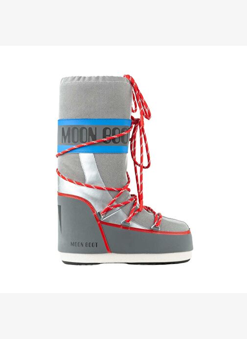 Kız Çocuk Bot 80D1403030-HF04 Moon Boot Icon Space Racing Silver/Blue/Red (23-34) - Görsel 2