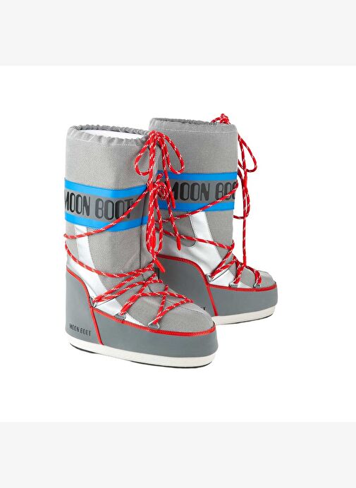 Kız Çocuk Bot 80D1403030-HF04 Moon Boot Icon Space Racing Silver/Blue/Red (23-34) - Görsel 5