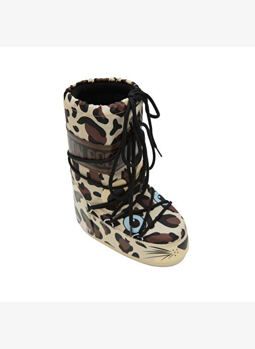 Kız Çocuk Bot 80D3400300 Moon Boot ICON Junior Animal Boots - Görsel 5