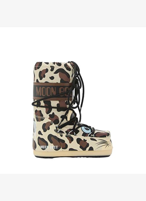Kız Çocuk Bot 80D3400300 Moon Boot ICON Junior Animal Boots - Görsel 2