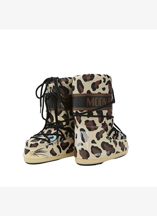 Kız Çocuk Bot 80D3400300 Moon Boot ICON Junior Animal Boots - Görsel 5