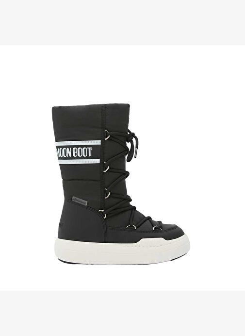 Kız Çocuk Bot 80D3440130-N001 Moon Boot MB JR PARK TUBE LACE WP Black - Görsel 2