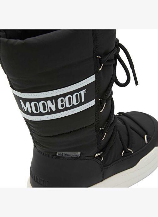 Kız Çocuk Bot 80D3440130-N001 Moon Boot MB JR PARK TUBE LACE WP Black - Görsel 4