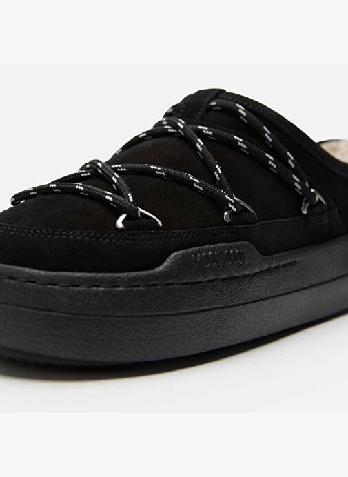 Erkek Bot 80D2470210-N001 Moon Boot MB PARK SLIPPER Black - Görsel 4