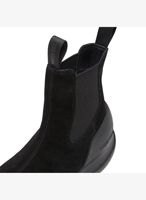 Erkek Bot 80D2480050-N001 Moon Boot Luna Chelsea Suede Black - Görsel 4