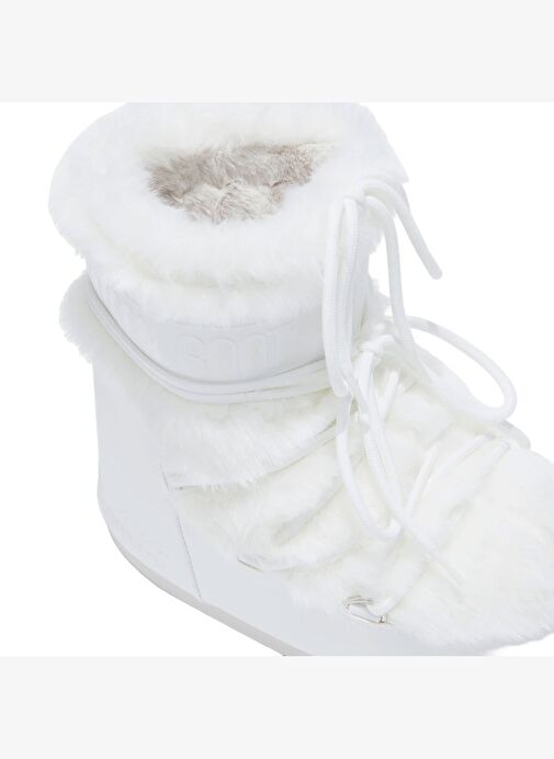 Moon Boot Kadın Bot (Kar) 80D1409390-A002 Moon Boot Beyaz Icon Low Faux Fur Optical White (36-41) | Boyner Beyaz - 5. görsel