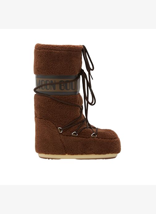 Kadın Bot (Kar) 80D1403080-M004 Moon Boot Icon Fleece Brown - Görsel 2