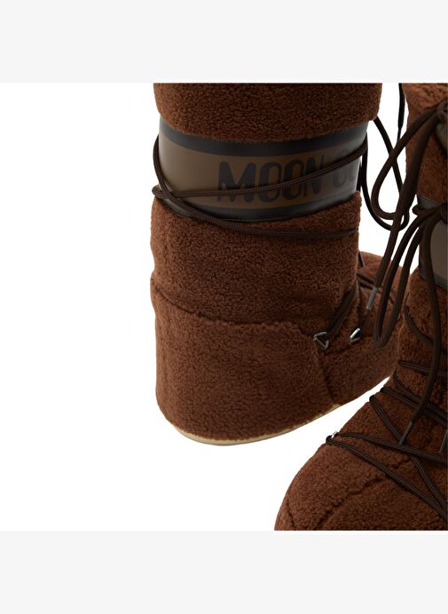 Kadın Bot (Kar) 80D1403080-M004 Moon Boot Icon Fleece Brown - Görsel 4