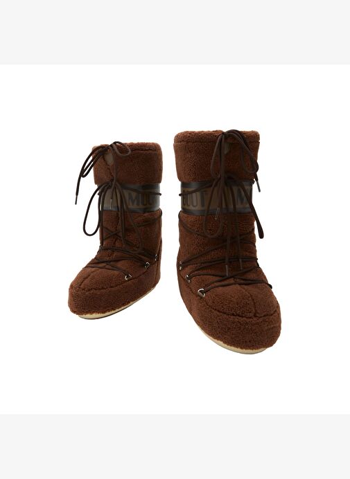 Kadın Bot (Kar) 80D1403080-M004 Moon Boot Icon Fleece Brown - Görsel 5
