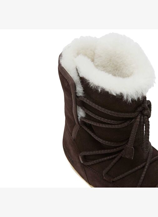 Kadın Bot (Kar) 80D1470050-N001 Moon Boot Evx Boot Suede / Shearling Black - Görsel 4