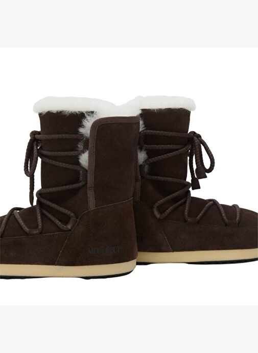 Kadın Bot (Kar) 80D1470050-N001 Moon Boot Evx Boot Suede / Shearling Black - Görsel 5