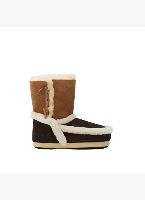 Kadın Bot (Kar) 80D1470060-MM05 Moon Boot Evx Patch Dark Brown/Cognac - Görsel 2