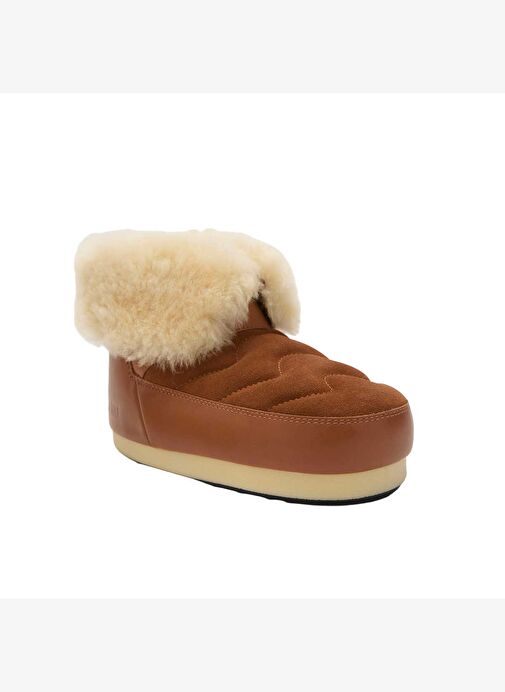 Kadın Bot (Kar) 80D1470070-ML06 Moon Boot Evx Igloo Cognac/Natural - Görsel 4