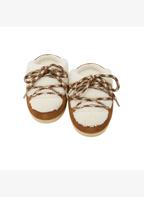 Kadın Terlik 80D1470100-MA03 Moon Boot Evx Mule Shearling Whisky/Off White - Görsel 5