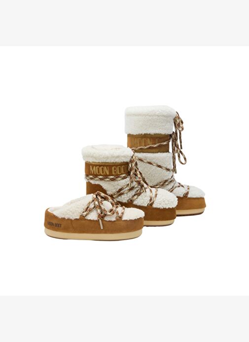 Kadın Terlik 80D1470100-MA03 Moon Boot Evx Mule Shearling Whisky/Off White - Görsel 6