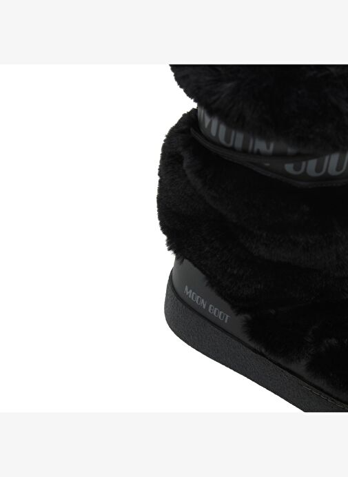 Kadın Bot 80D2450210-N001 Moon Boot Ltrack Faux Fur High WP Black - Görsel 4