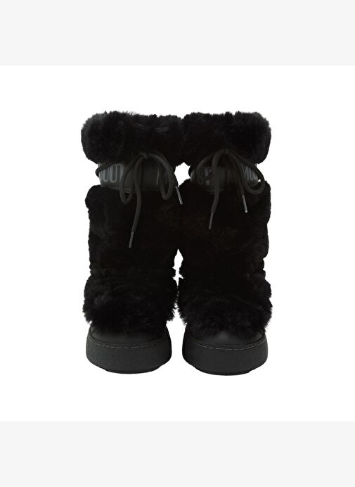 Kadın Bot 80D2450210-N001 Moon Boot Ltrack Faux Fur High WP Black - Görsel 5