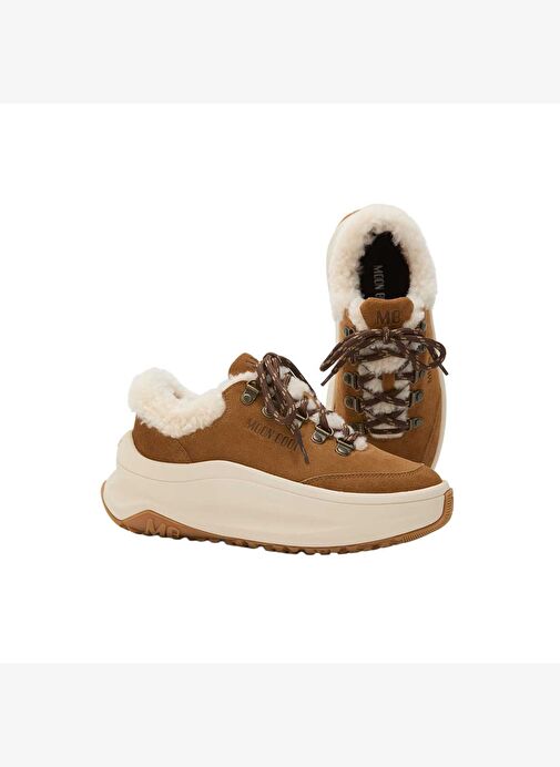 Moon Boot Kadın Sneaker ( Günlük) 80D2490040 Moon Boot Bej Moon247 City Shearling | Boyner Bej - 5. görsel