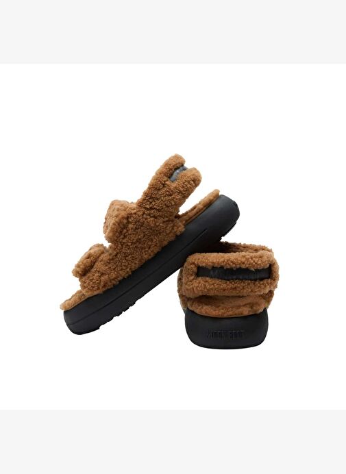 Kadın Bot 80D2420020-M008 Moon Boot MB SHEARLING SANDALCognac - Görsel 5