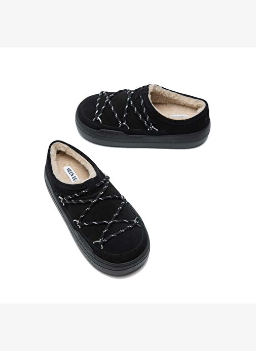 Kadın Bot 80d2470210-N001Moon Boot MB PARK SLIPPER Black - Görsel 5