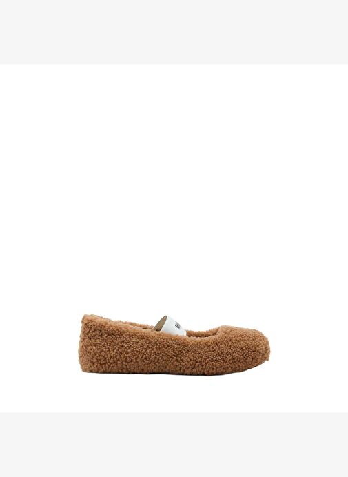 Kadın Babet 80D2400010-E001 Moon Boot MB TEDDY BALLERINA Lilac - Görsel 2