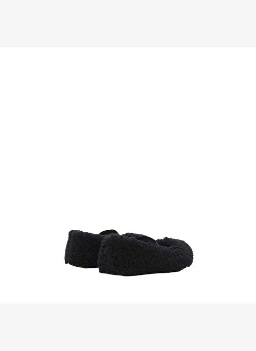 NUMUNE Kadın Babet 80D2400010-N001 Moon Boot MB TEDDY BALLERINA Black - Görsel 3