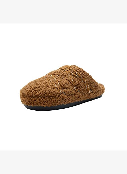 Kadın Babet 80D2410040-M008 Moon Boot MBTEDDY SLIPPER Cognac - Görsel 4