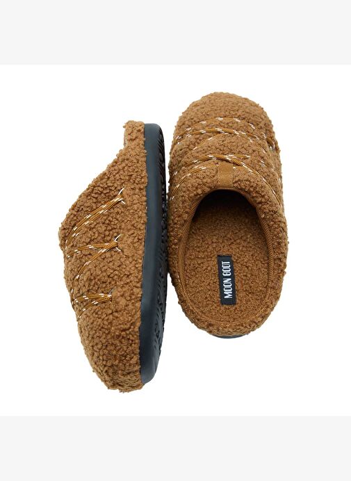 Kadın Babet 80D2410040-M008 Moon Boot MBTEDDY SLIPPER Cognac - Görsel 5