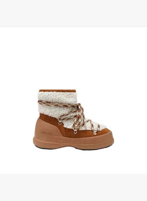 Kadın Bot (Kar) 80D2480020-MA03 Moon Boot LUNA Boot Shearling Whisky/Off White - Görsel 2