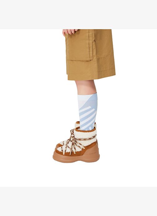 Kadın Bot (Kar) 80D2480020-MA03 Moon Boot LUNA Boot Shearling Whisky/Off White - Görsel 6