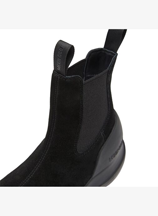 Kadın Bot 80D2480050-N001 Moon Boot LUNA Chelsea Suede Black - Görsel 4