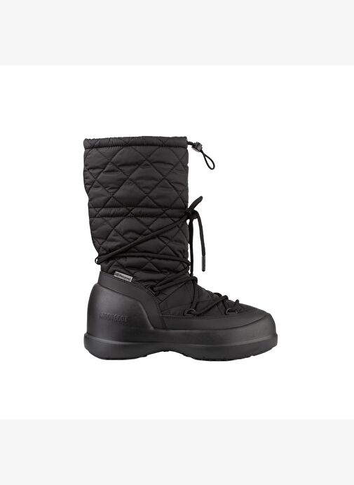 Kadın Sneaker ( Günlük) 80D2500080-N001 Moon Boot Mezzallina Quilted Hight Boot WP Black - Görsel 2