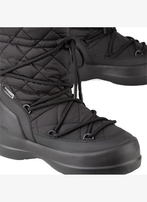 Kadın Sneaker ( Günlük) 80D2500080-N001 Moon Boot Mezzallina Quilted Hight Boot WP Black - Görsel 5