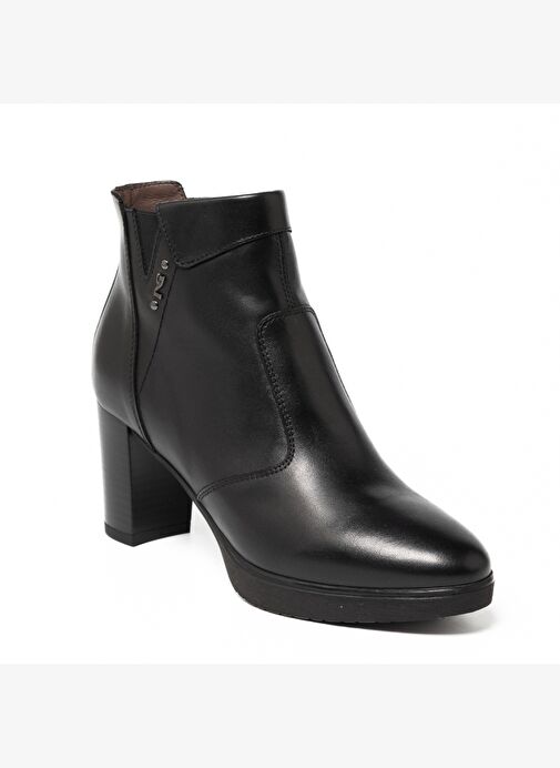 Kadın Bot I513800D 100 NeroGiardini GUANTO NERO PU.LESINA L16720 Nero - Görsel 3