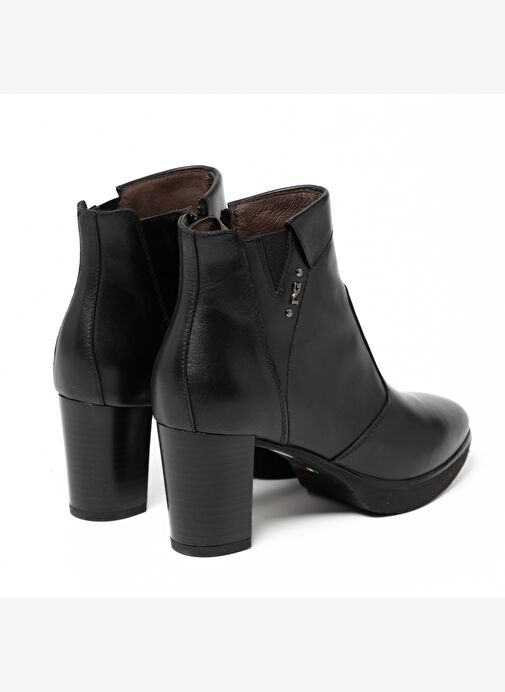 Kadın Bot I513800D 100 NeroGiardini GUANTO NERO PU.LESINA L16720 Nero - Görsel 5