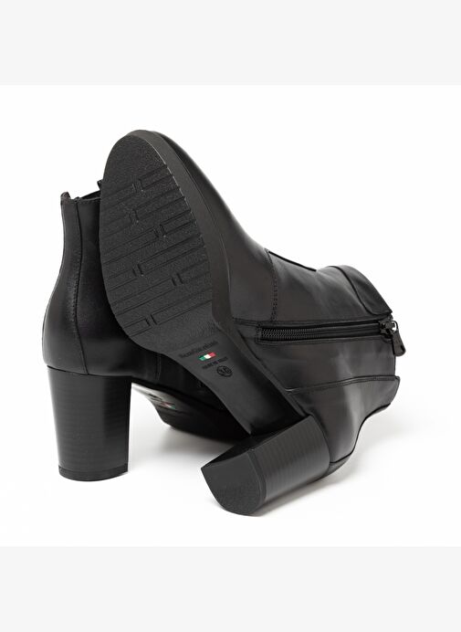 Kadın Bot I513800D 100 NeroGiardini GUANTO NERO PU.LESINA L16720 Nero - Görsel 6