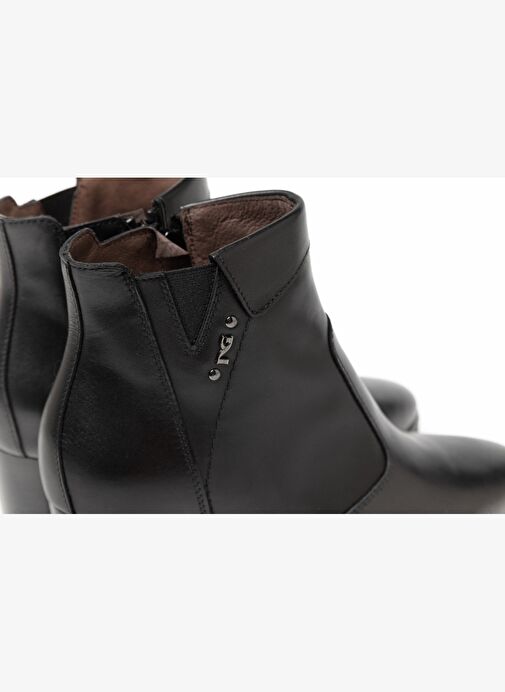 Kadın Bot I513800D 100 NeroGiardini GUANTO NERO PU.LESINA L16720 Nero - Görsel 8