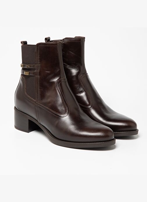 Kadın Bot I513841D 300 NeroGiardini MANOLETE T.DI MORO ELASTICO T.MORO 85 TR BRESCIA 894 T.Moro - Görsel 4