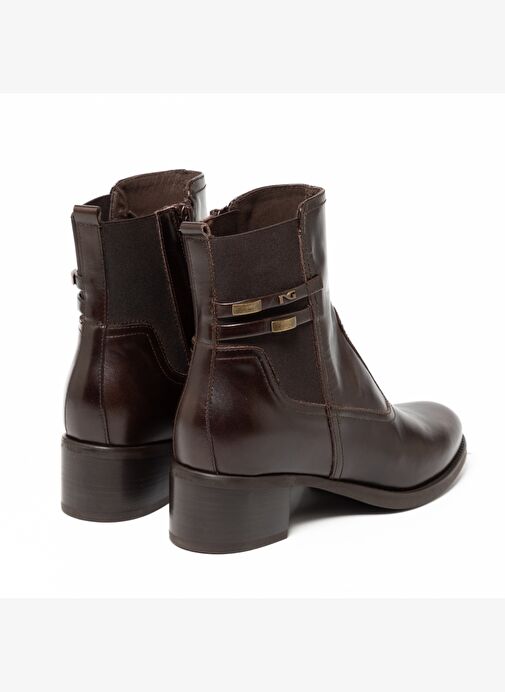 Kadın Bot I513841D 300 NeroGiardini MANOLETE T.DI MORO ELASTICO T.MORO 85 TR BRESCIA 894 T.Moro - Görsel 5