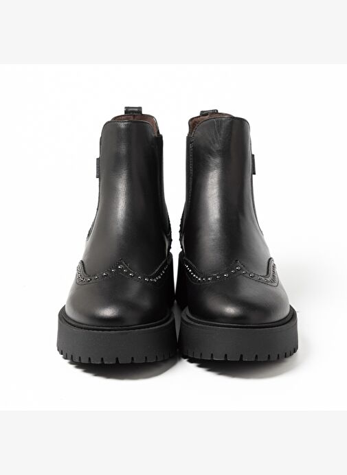 Kadın Bot I514002D 100 NeroGiardini GUANTO NERO TR TAVERNA 7724 LIGH Nero - Görsel 7