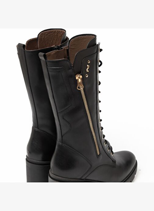 Kadın Çizme I514882D NeroGiardini GUANTO NERO TR CARPEGNA 7768 NER - Görsel 7