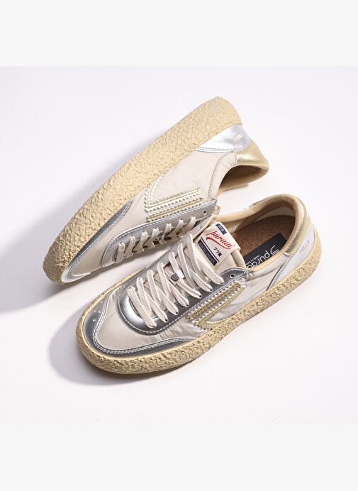 POLLY W Kadın Sneaker ( Günlük) PU405P-034 Puraai 4.05 POLLY Champagne - Görsel 5