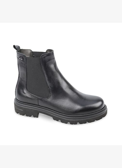 Kadın Bot 49211 Valleverde Calz.Donna Polacco Vitello Nero - Görsel 2