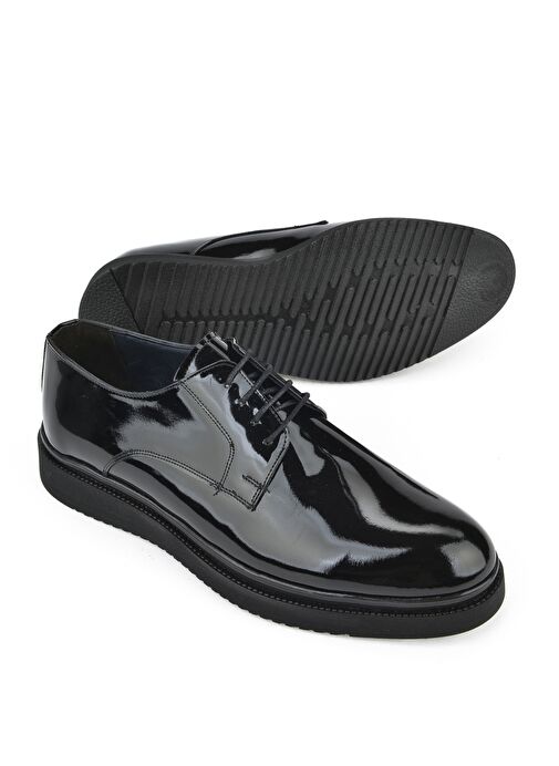 Ziya, Erkek Hakiki Deri Klasik Ayakkabı 15148Z159 Siyah - Görsel 4