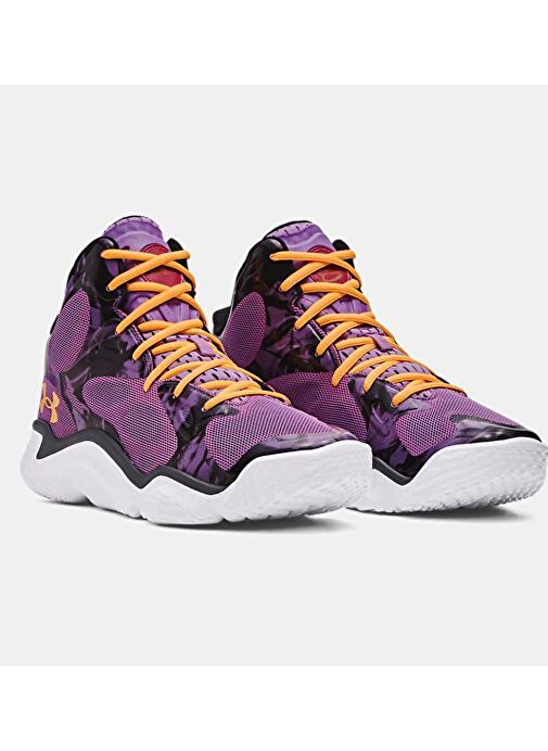 Under Armour Under Armour Mor Unisex Curry Spawn FloTro Basketbol Ayakkabısı 3027372-500 Basketbol Ayakkabıları | Boyner Mor - 6. görsel