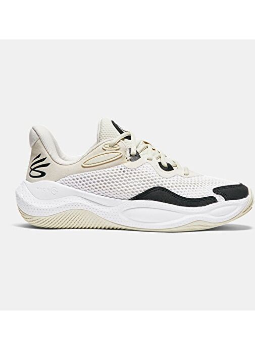 Under Armour Curry Splash 24 Sde Erkek Basketbol Ayakkabısı 3028192-100 Beyaz - Görsel 2