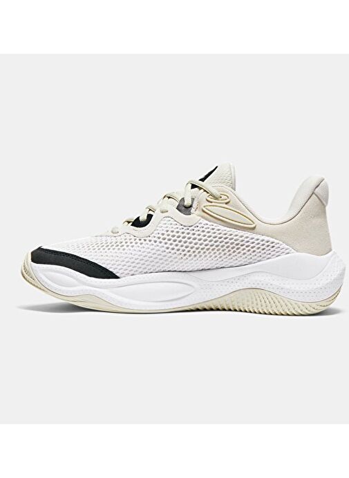 Under Armour Curry Splash 24 Sde Erkek Basketbol Ayakkabısı 3028192-100 Beyaz - Görsel 3