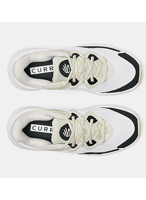 Under Armour Curry Splash 24 Sde Erkek Basketbol Ayakkabısı 3028192-100 Beyaz - Görsel 4