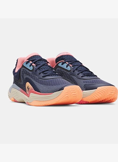 Erkek UA Spawn 7 Basketbol Ayakkabısı 3028461-453 - Görsel 6