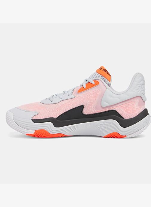 Erkek UA Spawn 7 Basketbol Ayakkabısı 3028461-100 - Görsel 3